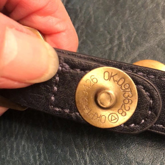 ESPE VEGAN LEATHER CROSSBODY SHOULDER MESSENGER BAG NAVY/DARK TEAL PURSE - #497 - Picture 15 of 16